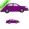 Big Purple Car - Small Purple Car