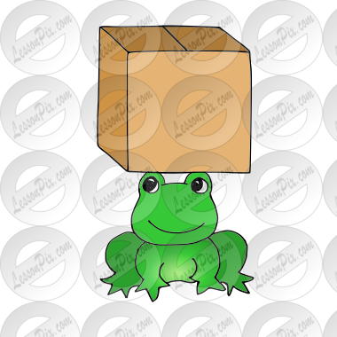 Frog under Box Picture