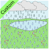 Rain with worms