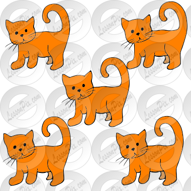five orange cats Picture