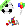 soccer+ball_+balloons+and+toys Picture