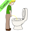 Urinate+in+toilet Picture