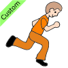 Why does Stanley decide to run away from camp, and what happens when he does?