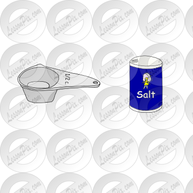1/2 cup salt Picture