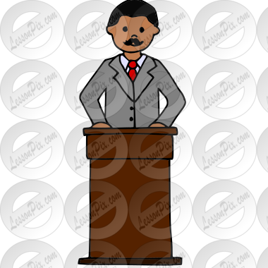 Speech Picture for Classroom / Therapy Use - Great Speech Clipart