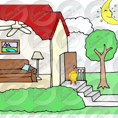 Go Home Picture For Classroom Therapy Use Great Go Home Clipart