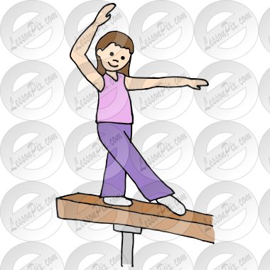 Balance Beam Picture for Classroom / Therapy Use - Great Balance Beam ...