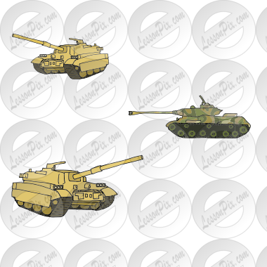 Tanks Picture for Classroom / Therapy Use - Great Tanks Clipart